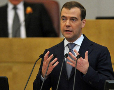 Medvedev được bầu làm thủ tướng Nga