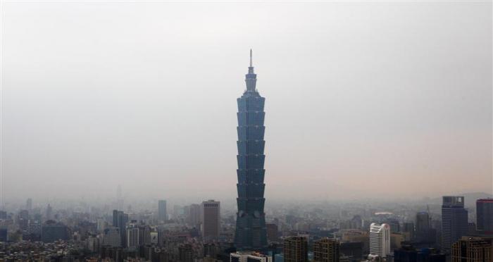 The Taipei 101 in Taiwan is the second tallest. Height: 1,671 ft. 