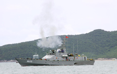   Tàu pháo 272 Huấn luyện sẵn sàng chiến đấu