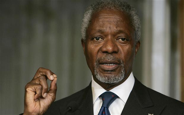 Đặc phái viên Kofi Annan trở lại Syria