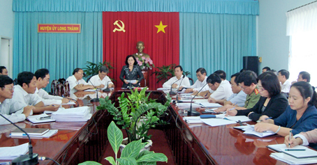 Đảng bộ huyện Long Thành: Đảm bảo ổn định để phát triển