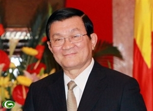 President Truong Tan Sang.