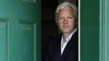 Sáng lập viên WikiLeaks Julian Assange.