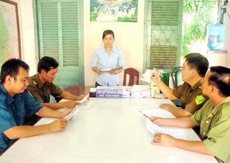 Đảm bảo an ninh trật tự ở một xã nông thôn mới