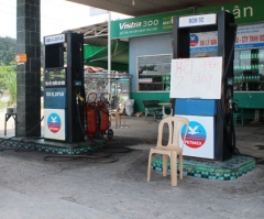 he Doan 22 filling station in Dong Nai province is seen with its 