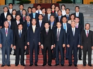 President Sang and the RoK delegation