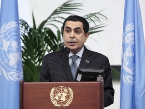 Ông Nassir Abdulaziz Al-Nasser, Chủ tịch Đại Hội đồng khóa 66. (Nguồn: un.org)