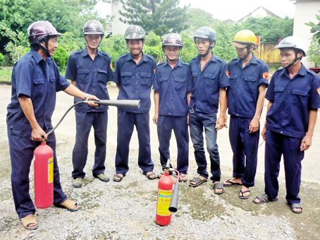 Xã Trung Hòa: Toàn dân phòng cháy - chữa cháy
