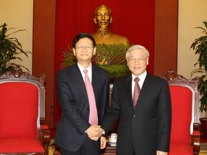 Party leader welcomes Chinese Public Security Minister