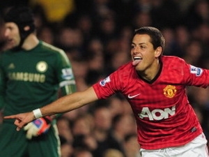  Chicharito trở thành người hùng của trận đấu. (Nguồn: Getty)