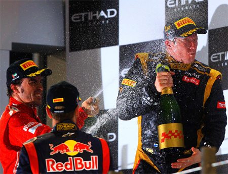 Raikkonen giành chiến thắng đầu tiên của mùa giải tại Abu Dhabi