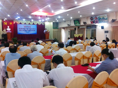 Khai giảng lớp bồi dưỡng nghiệp vụ phát ngôn