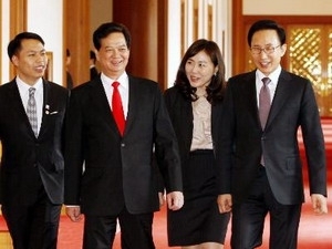 PM meets with RoK, Malaysian leaders