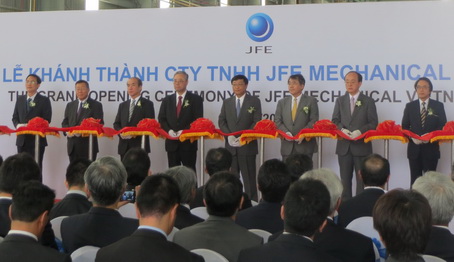 JFE Mechanical VN opens plant in Dong Nai