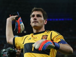Iker Casillas xuất sắc nhất năm 2012. (Nguồn: Getty Images)