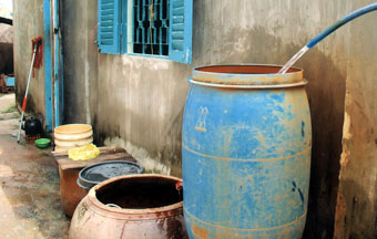 People lack water for living in some communes in Dong Nai