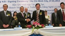 German support for vocational training in Dong Nai