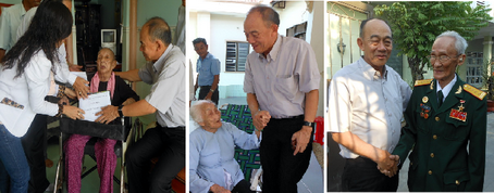 Deputy Minister pays Tet visits to revolutionary contributors