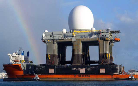Hệ thống radar băng X của Mỹ. Ảnh blogspot