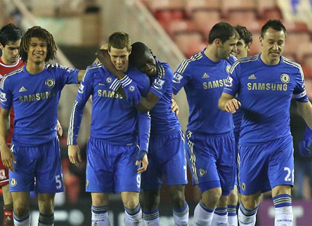 Vượt qua Middlesbrough, Chelsea tiến tới gặp MU ở tứ kết