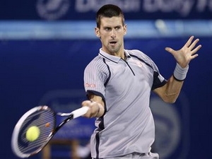 Djokovic tiếp tục thể hiện phong độ ấn tượng.