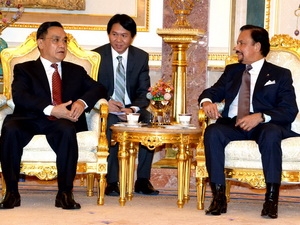 Quang cảnh buổi tiếp.