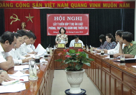 Bà Phạm Thị Hải, Phó giám đốc Sở Giáo dục đào tạo- Đoàn ĐBQH tỉnh Đồng Nai phát biểu ý kiến