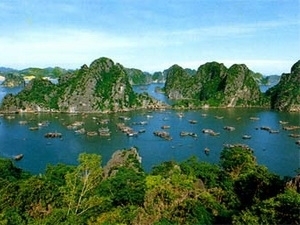 A part of the Bai Tu Long National Park.