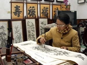 Folk woodcut painting craft to seek UNESCO recognition