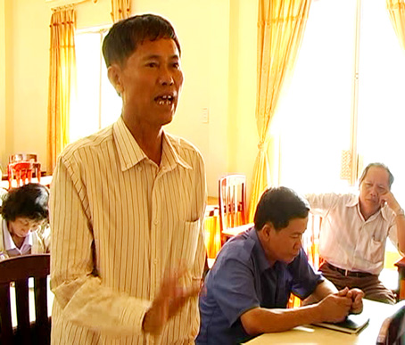 Nhân dân huyện Xuân Lộc tích cực đóng góp ý kiến vào Dự thảo sửa đổi Hiến pháp năm 1992.