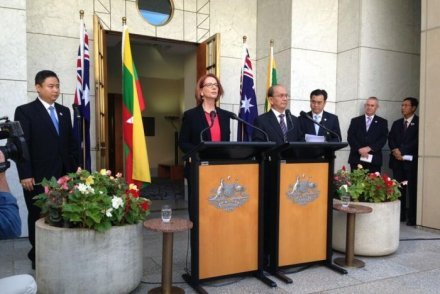 Australia tăng cường hợp tác với Myanmar