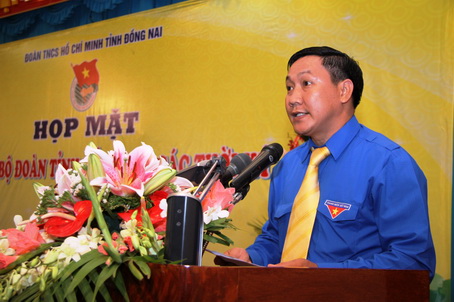 Đồng chí Bí thư Tỉnh đoàn ôn lại truyền thống 82 năm của Đoàn TNCS Hồ Chí Minh