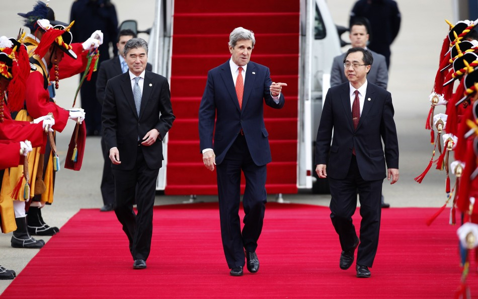 Ngoại trưởng Mỹ John Kerry đến Hàn Quốc ngày 12-4