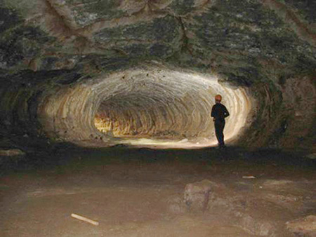 Researchers have found a lava cave complex including Bat Cave, considered as the longest cave in Southeast Asia.