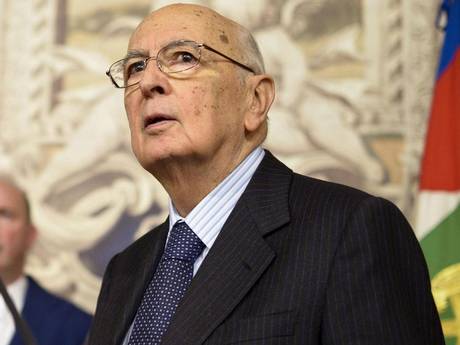 Tổng thống Giorgio Napolitano. Ảnh: Internet