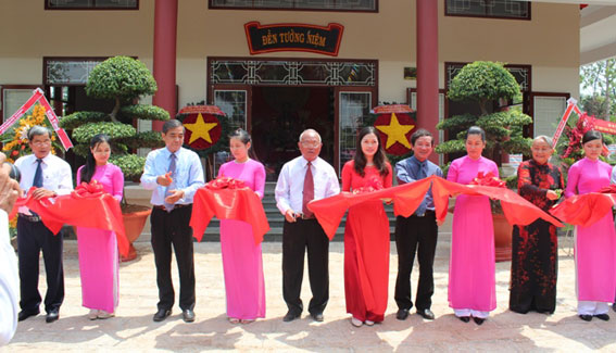 Khánh thành Đền tưởng niệm Khu di tích căn cứ Tỉnh ủy Biên Hòa U1