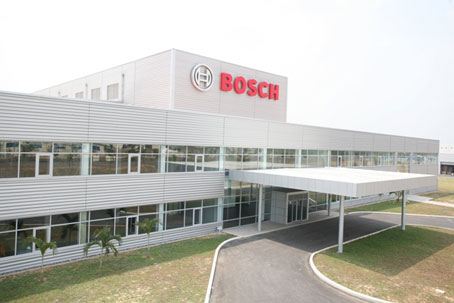 Bosch's factory at Long Thanh industrial park, Long Thanh district