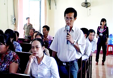 Đại biểu Quốc hội tiếp xúc cử tri tại các địa phương