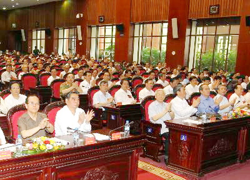 Hội nghị toàn quốc sơ kết hai năm thực hiện Chỉ thị 03 của Bộ Chính trị