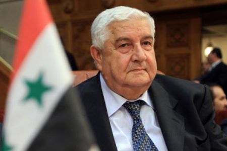 Ngoại trưởng Syria Walid Muallem