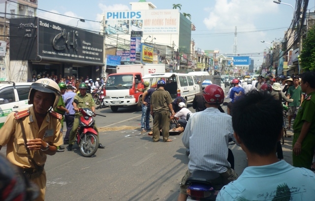 Hiện Trường vụ tai nạn.