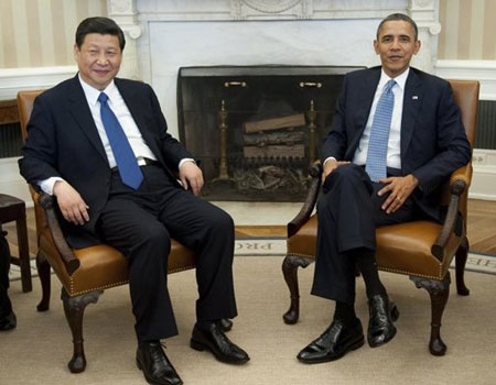 Ông Obama và ông Tập Cận Bình.