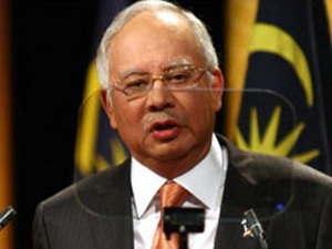 Thủ tướng Malaysia Najib Tun Razak.