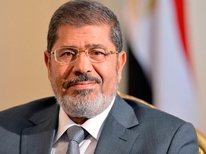 Tổng thống Ai Cập Mohamed Morsi.