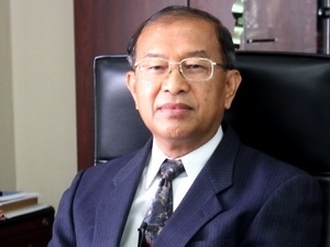 Lao Deputy Foreign Minister Bounkeut Sangsomsak 