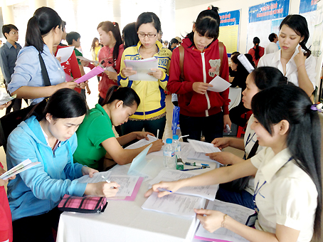 Dong Nai’s labor demand decreases