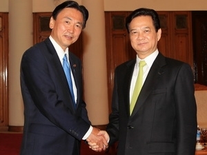 Prime Minister Nguyen Tan Dung welcomes Keiji Furuya, NPSC Chairman