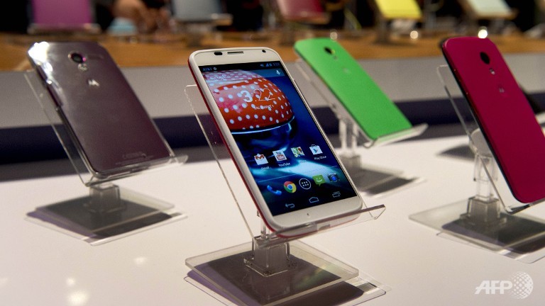 Motorola unveils its first Google smartphone