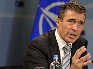 Tổng thư ký NATO Anders Fogh Rasmussen. (Nguồn: AFP/TTXVN)