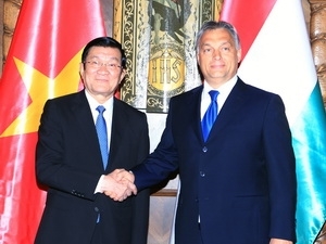 President Truong Tan Sang and Hungarian Prime Minister 